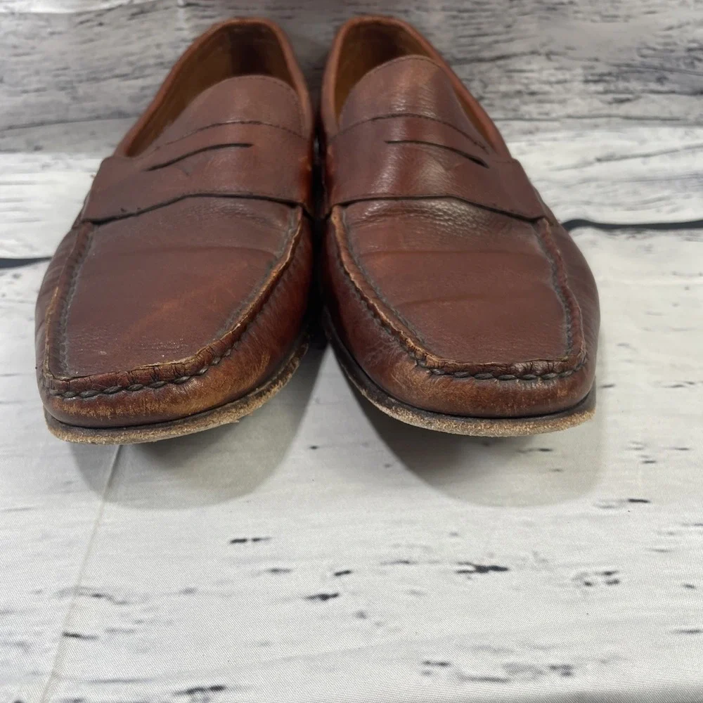 Allen‎ Edmonds Vincent Penny Loafer Dress Shoe Leather 11.5 D Made In USA